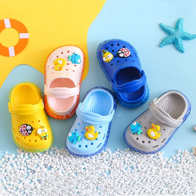 Buy Blue Non Slip Baby Crocs for Infants and Toddlers