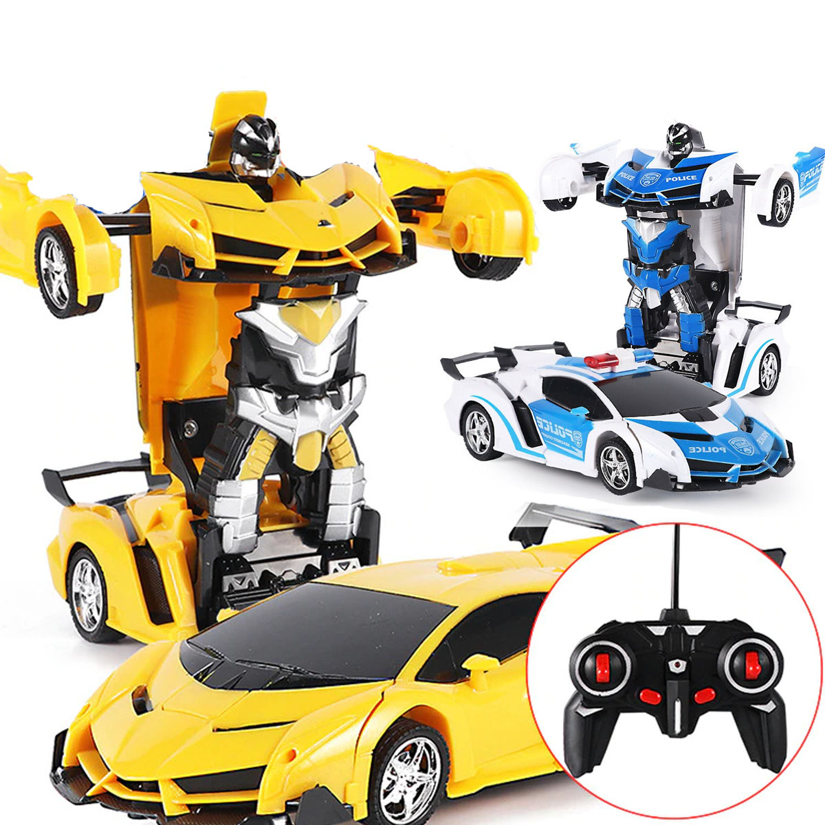 Buy Remote Control Robot Car Transformer Cars for Kids