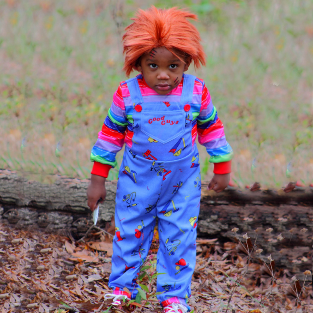 Girls chucky costume hotsell